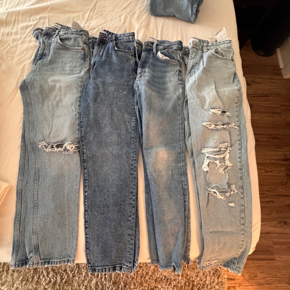Lot of Denim Jeans Zara